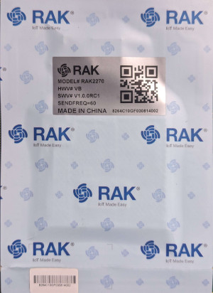 The RAKwireless 2270 Sticker Tracker